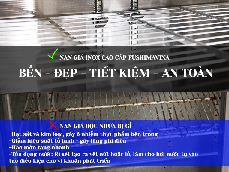 Nan Giá Inox Bền, Đẹp Và An Toàn