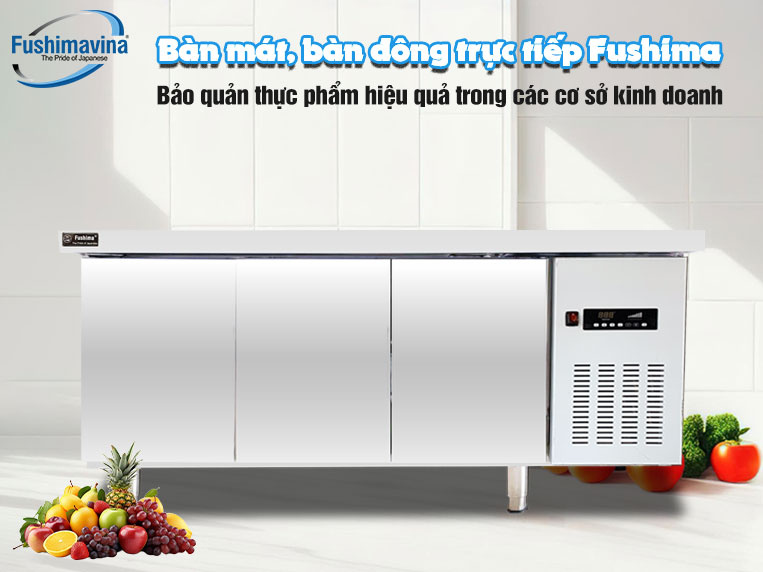 Bàn Mát Trực Tiếp 1M8 Cánh Inox Fushima Phù Hợp Với Mô Hình Kinh Doanh Nào?