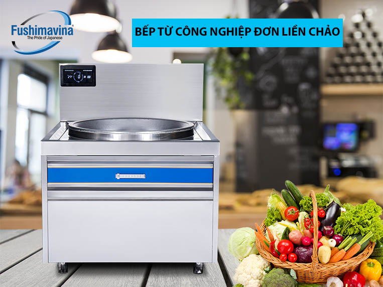 Những Ưu Điểm Vượt Trội Của Bếp Từ Công Nghiệp 20Kw Đơn Xào Trực Tiếp Fushima