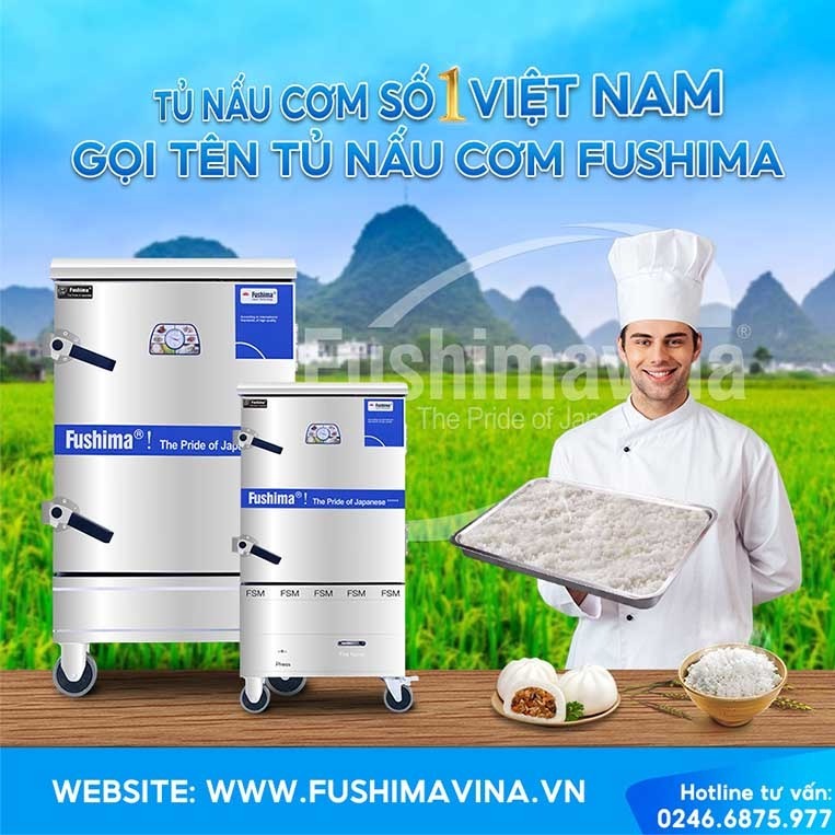 Mô hình kinh doanh nào phù hợp với tủ nấu cơm gas điện Fushima?
