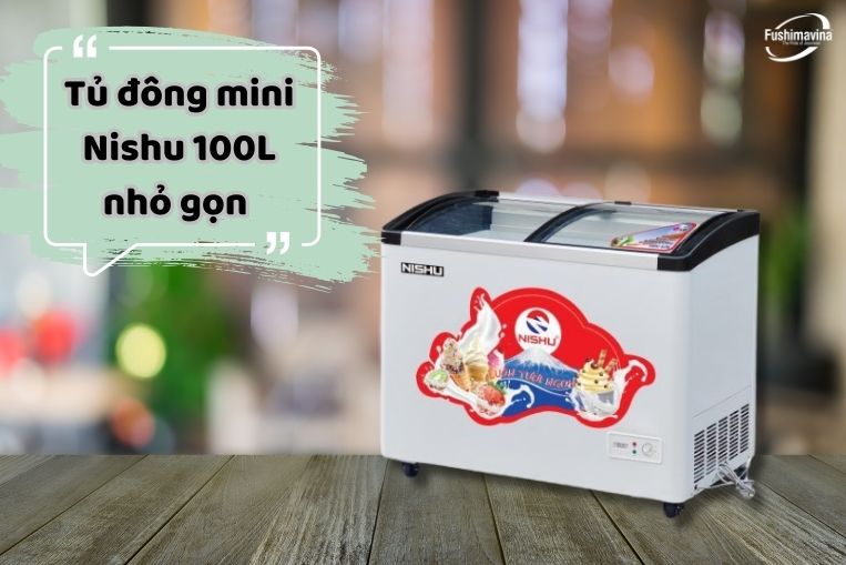 Tủ Đông Mini Nishu Ntd-188S-New