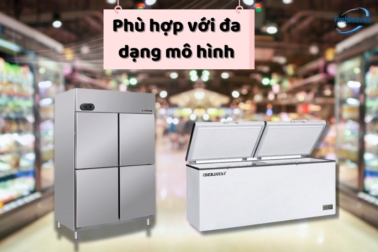 Phân Loại Tủ Trưng Bày Hàng Đông Lạnh